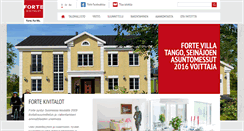 Desktop Screenshot of fortekivitalot.fi
