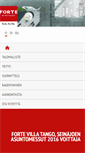 Mobile Screenshot of fortekivitalot.fi